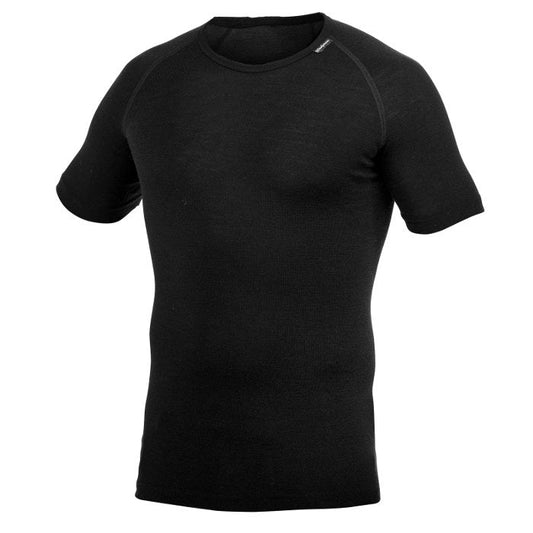Unterhemd T-Shirt Lite Black S Unterhemd - Woolpower - Wildnissport