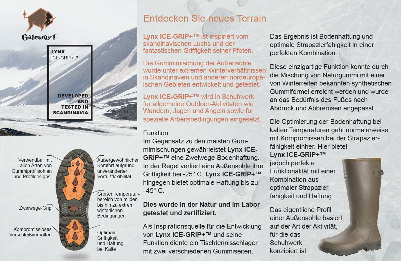 Walking Boot 6'', Dark Brown - 41 Wanderschuhe - Gateway 1 - Wildnissport