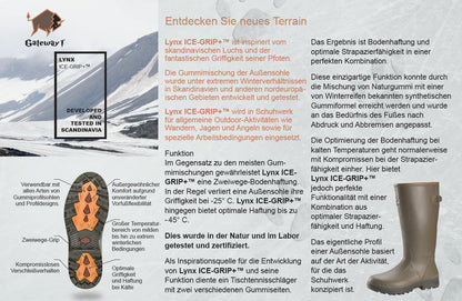 Walking Boot 6'', Dark Brown - 41 Wanderschuhe - Gateway 1 - Wildnissport