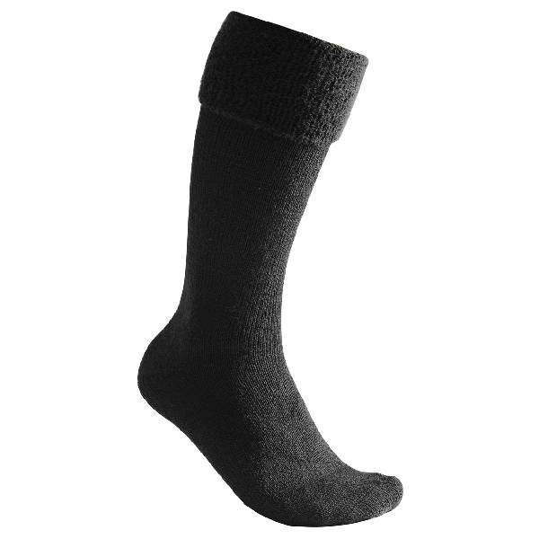 Wildlife Kniestrumpf 600 g/qm Schwarz - 45 - 48 - Woolpower - Wildnissport