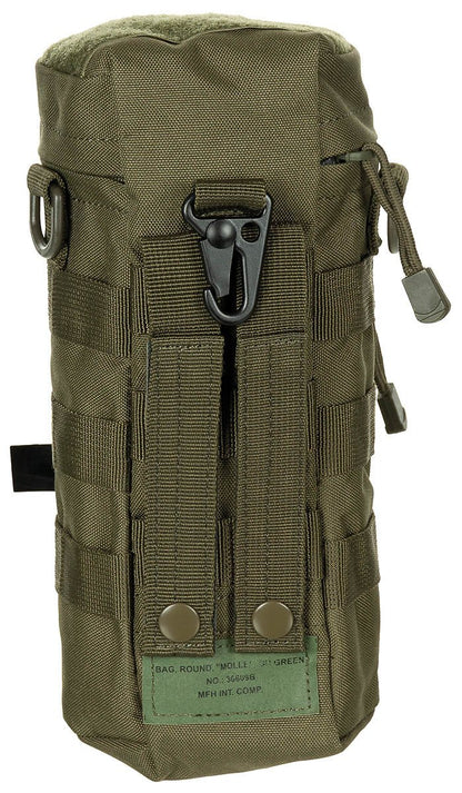 Zubehörtasche rund MOLLE Oliv - MFH - Wildnissport