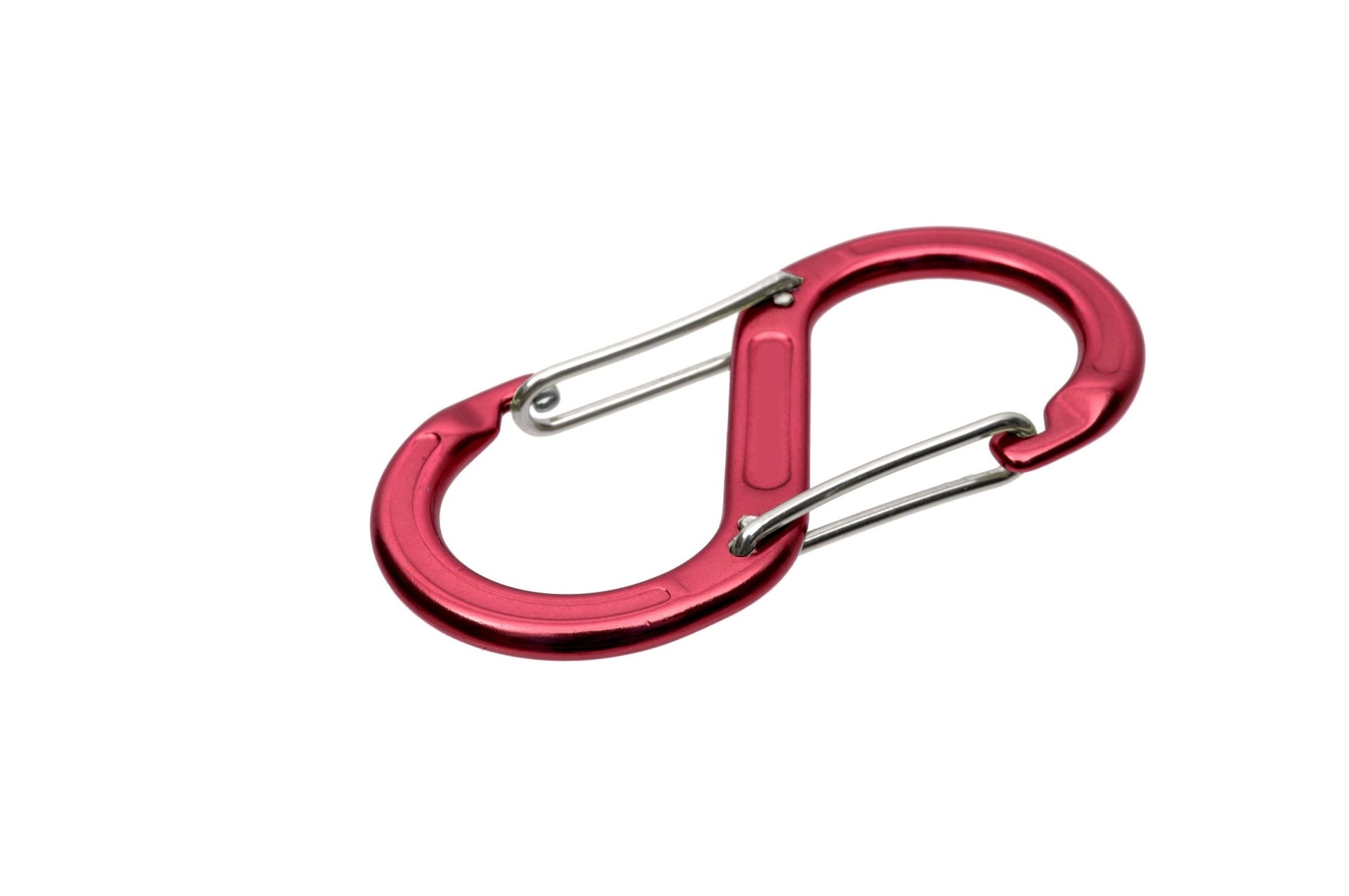 Zubehörkarabiner S rot 2 Stück - Origin Outdoors - Wildnissport