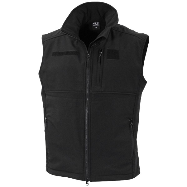 Softshell Weste Allround Schwarz XL