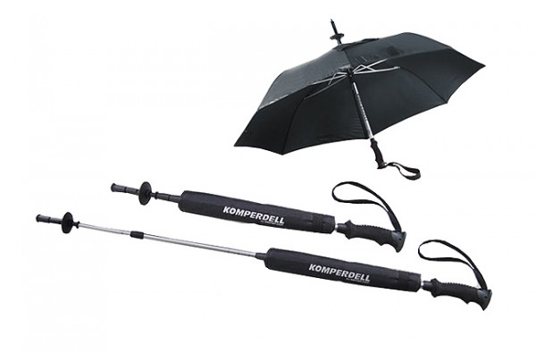 Euroschirm Komperdell Teleskop-Wanderstock/Schirm | Regenschirme,  Trekkingschirme | Stöcke, Schirme | Ausrüstung | wildnissport.de - echt  gute Ausrüstung